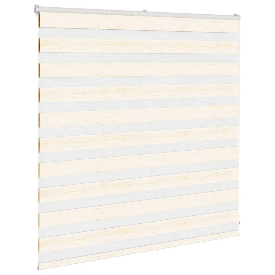 Store zèbre beige marbré largeur du tissu 135,9 cm polyester - 3