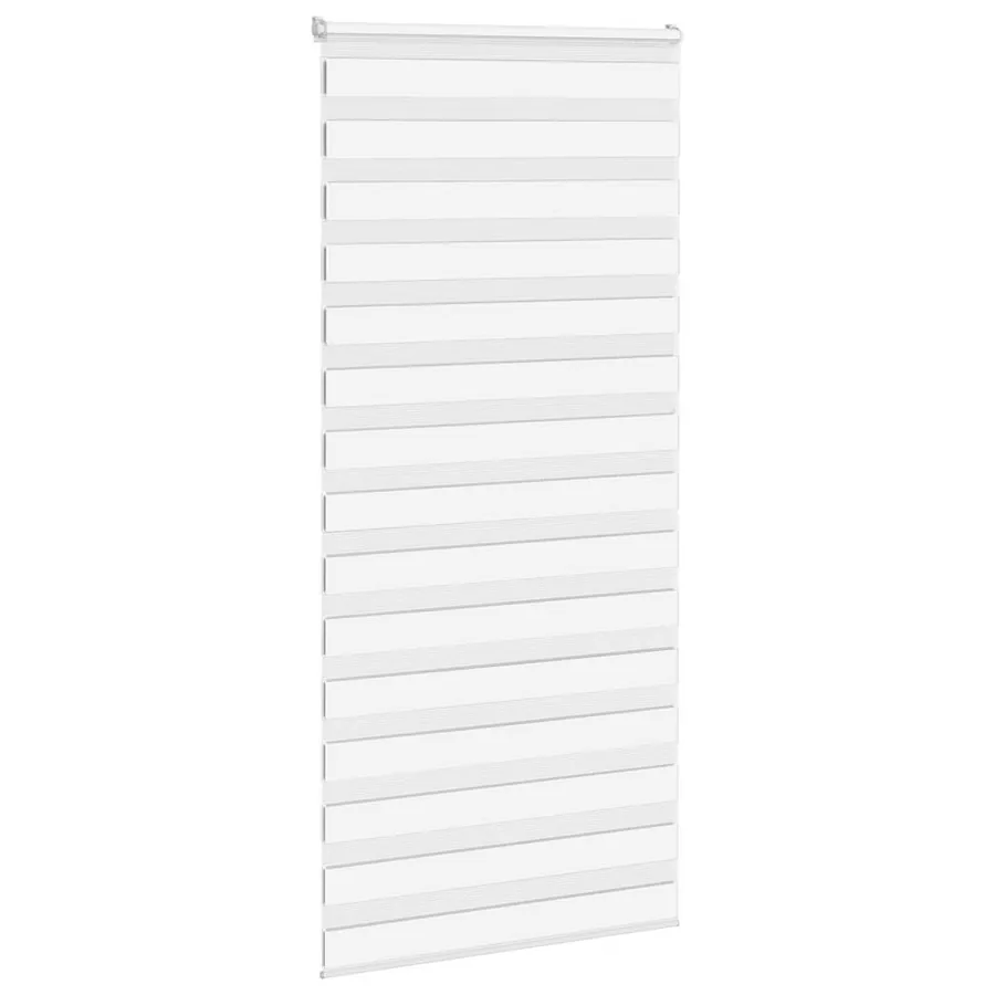 Store zèbre blanc 110x200 cm largeur du tissu 105,9cm polyester - 3