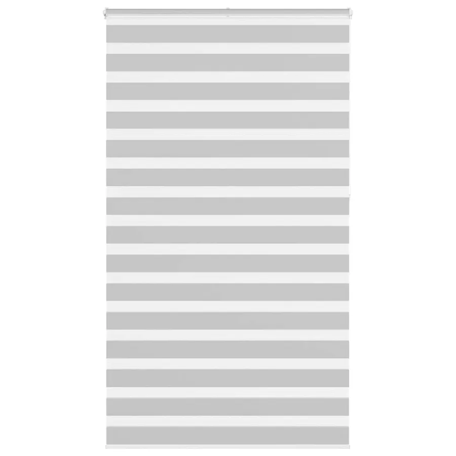 Store zèbre gris clair largeur du tissu 130,9 cm polyester