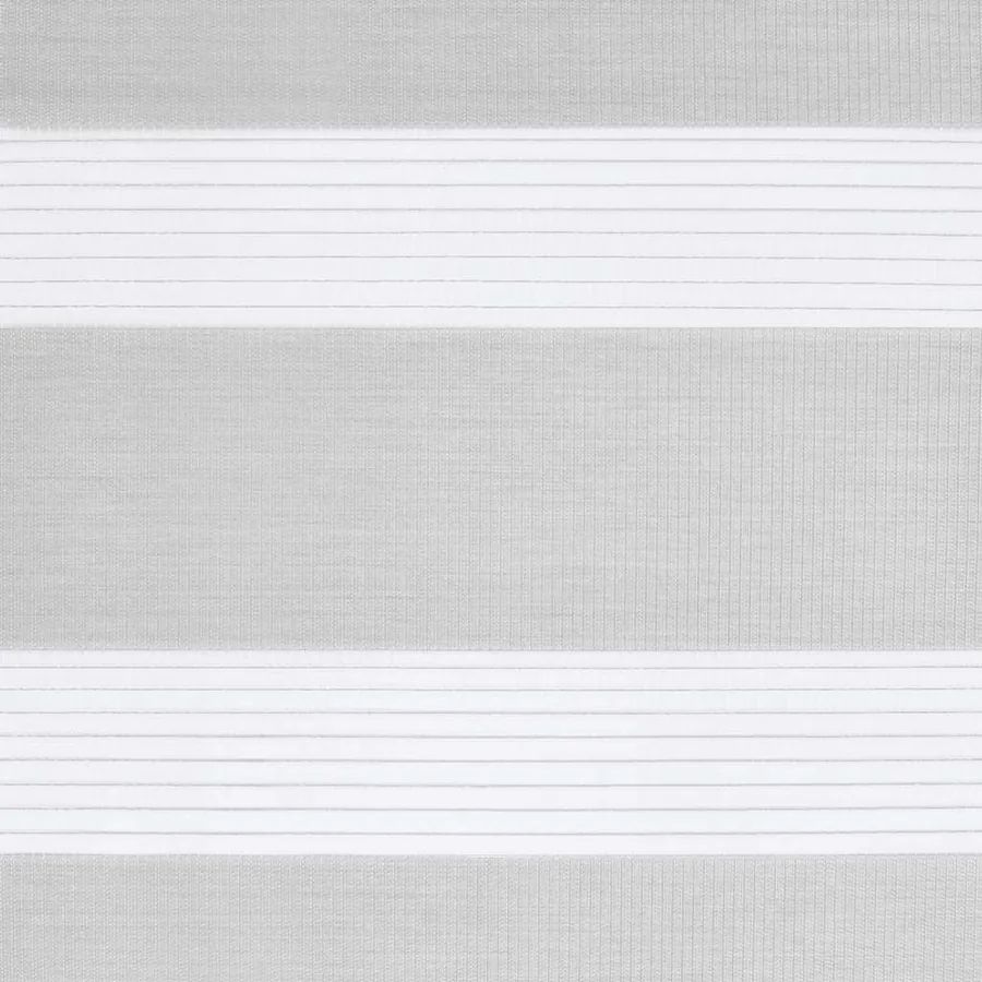 Store zèbre gris clair largeur du tissu 130,9 cm polyester - 15