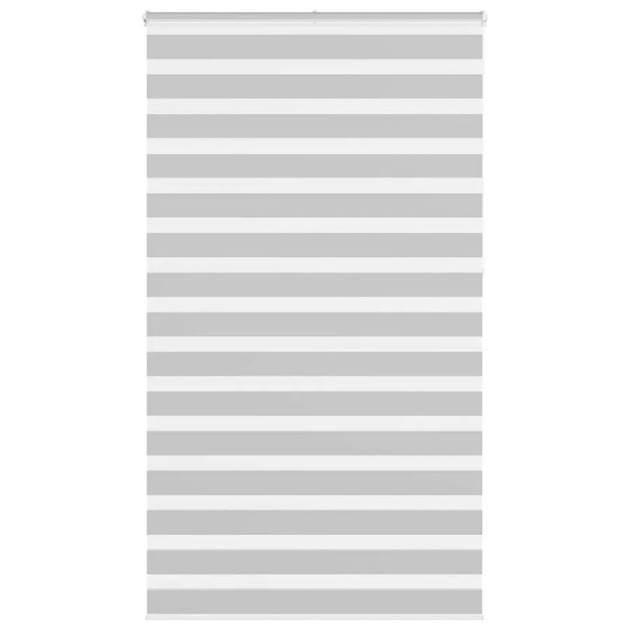 Store zèbre gris clair largeur du tissu 120,9 cm polyester