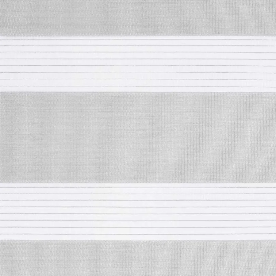 Store zèbre gris clair largeur du tissu 120,9 cm polyester - 15