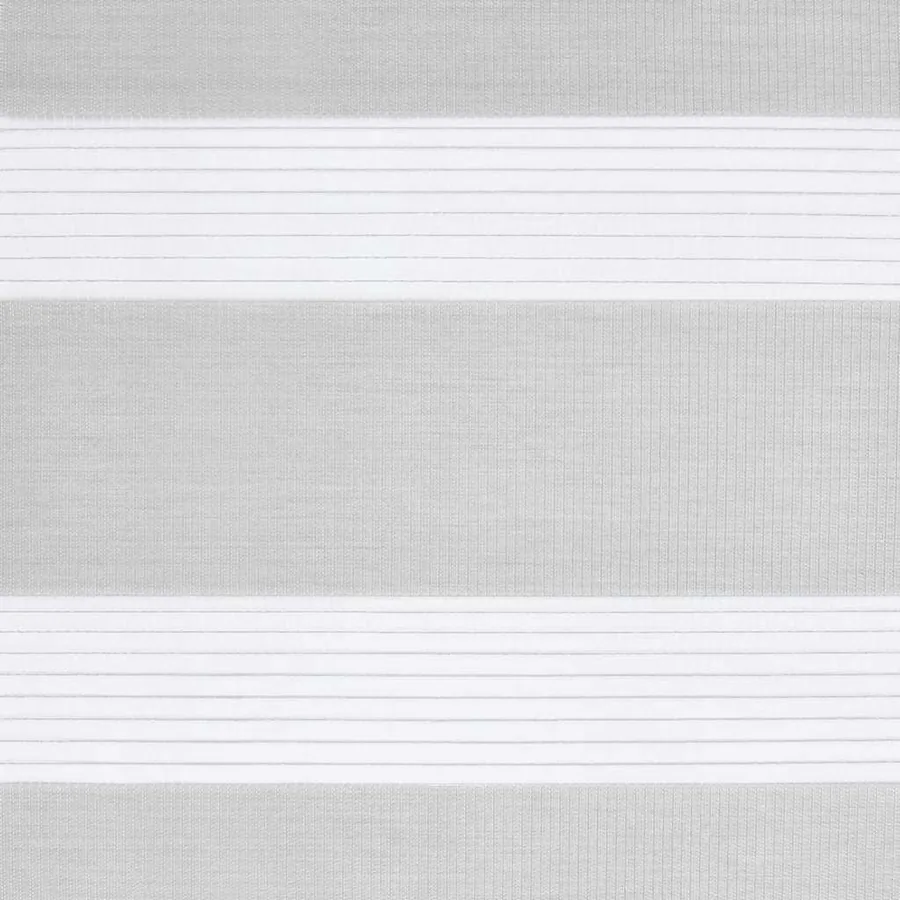 Store zèbre gris clair largeur du tissu 110,9 cm polyester - 15