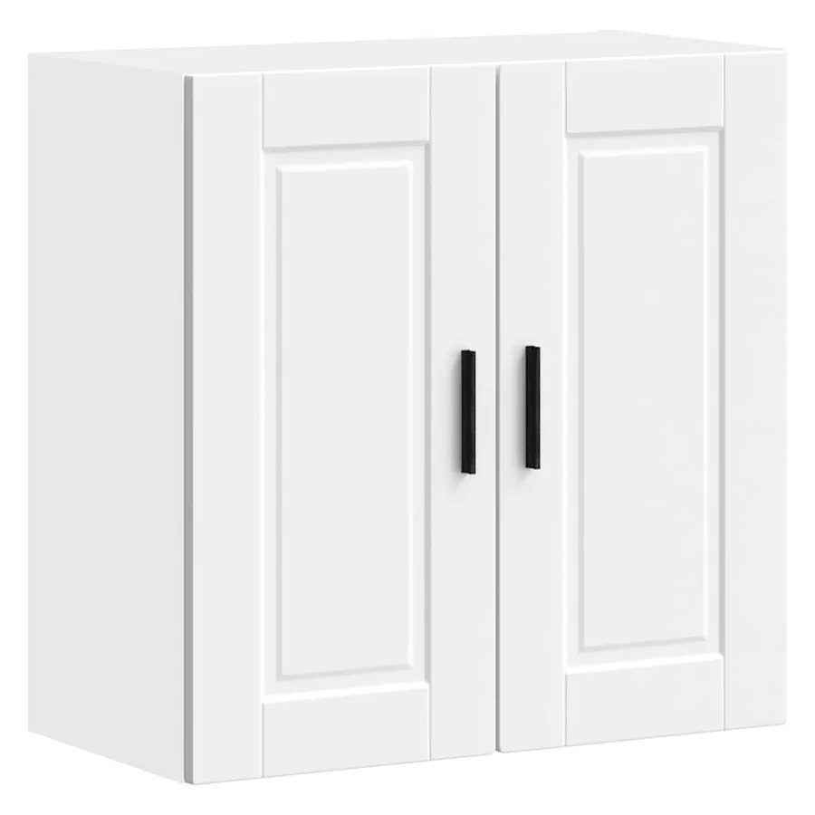 Armoire murale de cuisine Porto blanc bois d'ingénierie