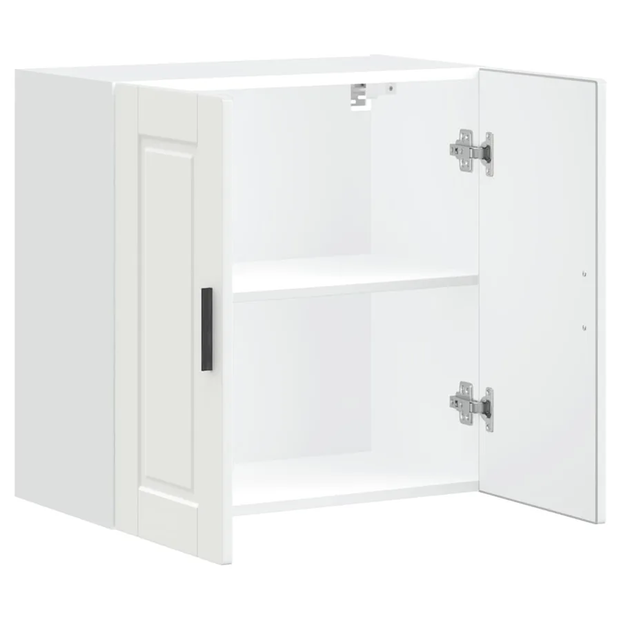 Armoire murale de cuisine Porto blanc bois d'ingénierie - 5