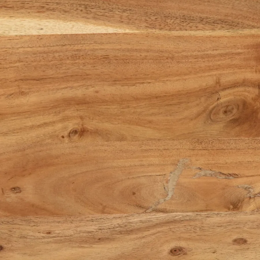 Meuble TV 200x42x40 cm bois d'acacia massif - 10