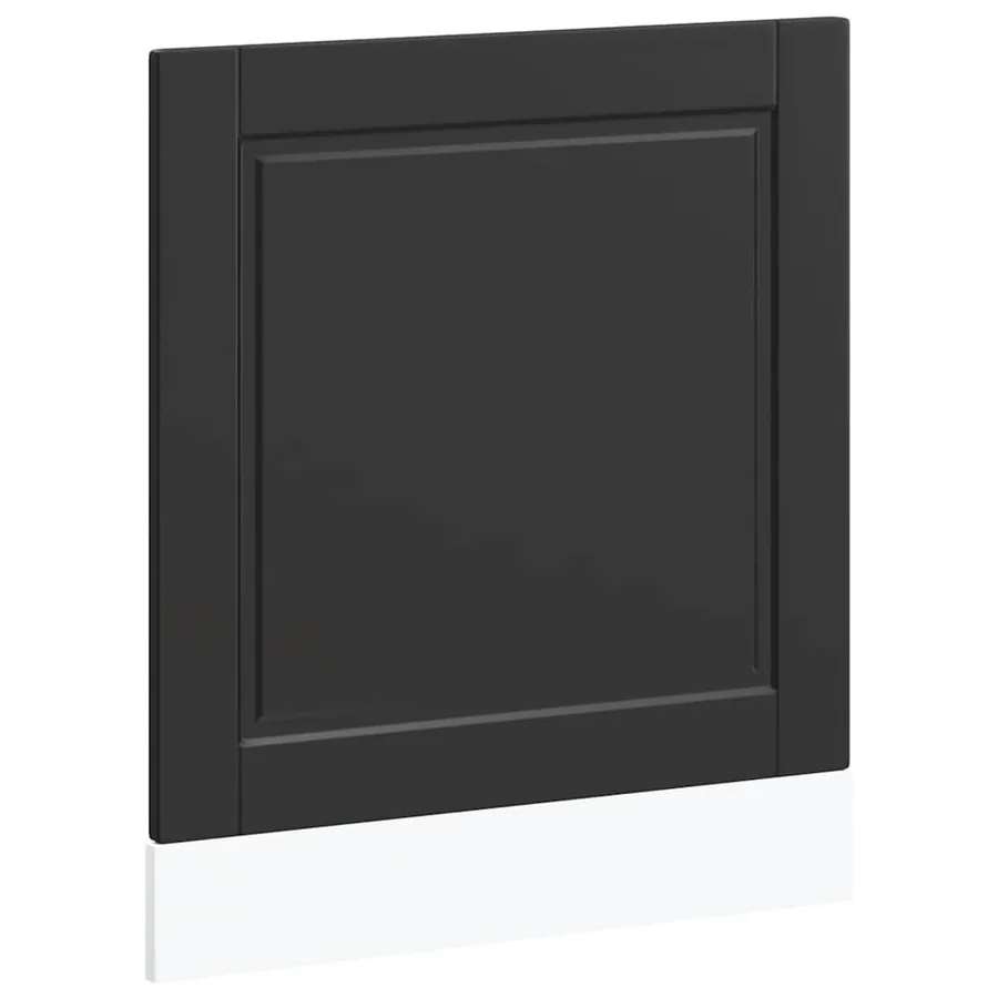 Panneau de lave-vaisselle Porto noir 60x1,5x57 cm - 2