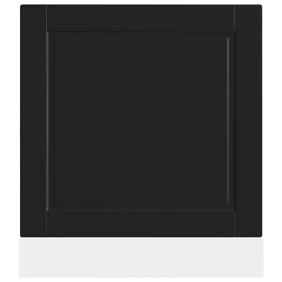 Panneau de lave-vaisselle Porto noir 60x1,5x57 cm - 4