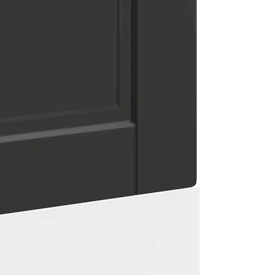 Panneau de lave-vaisselle Porto noir 60x1,5x57 cm - 7