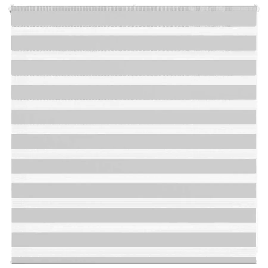 Store zèbre gris clair largeur du tissu 140,9 cm polyester