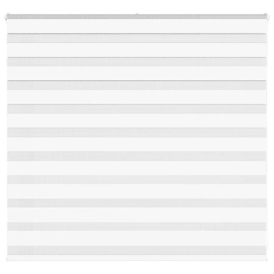 Store zèbre blanc 160x100 cm largeur du tissu 155,9cm polyester