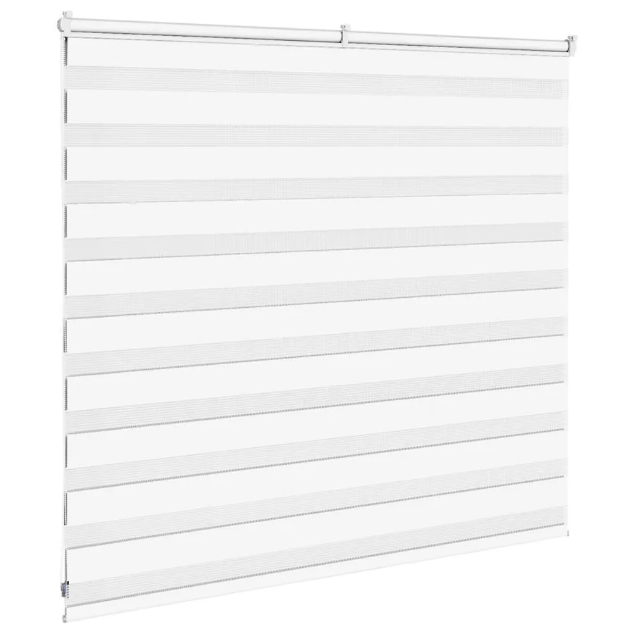 Store zèbre blanc 160x100 cm largeur du tissu 155,9cm polyester - 4