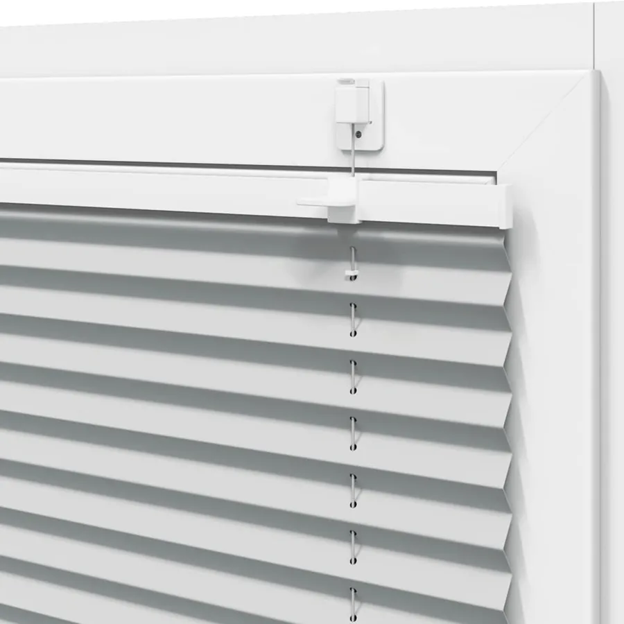 Store plissé gris clair 40x100 cm largeur du tissu 39,4 cm - 10