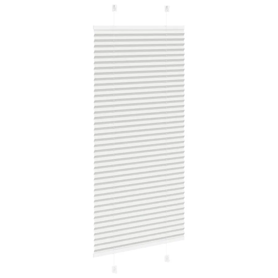 Store plissé gris clair 60x150 cm largeur du tissu 59,4 cm - 4