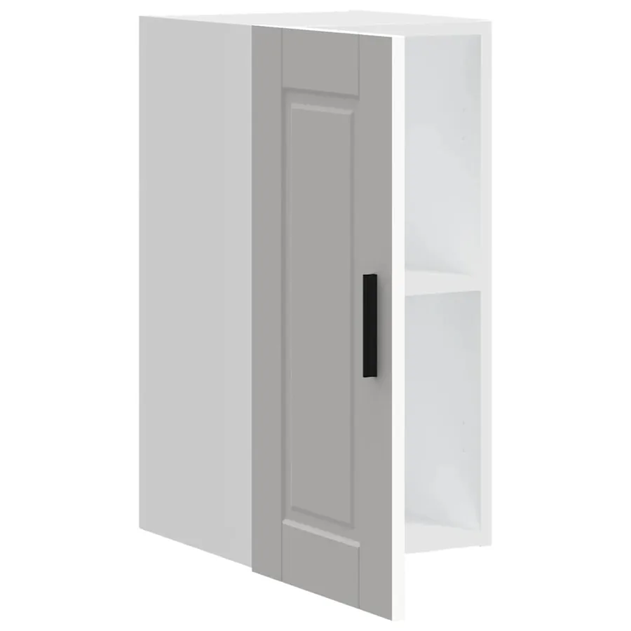 Armoire murale de cuisine Porto blanc bois d'ingénierie - 5
