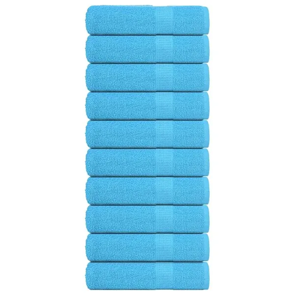 Essuie-mains FROGN 10 pcs turquoise 50x100 cm 360 g/m²