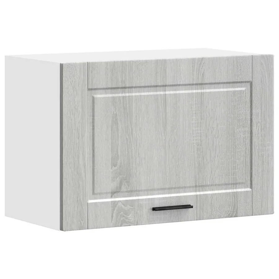 Armoire murale de cuisine Porto sonoma gris bois d'ingénierie - 2