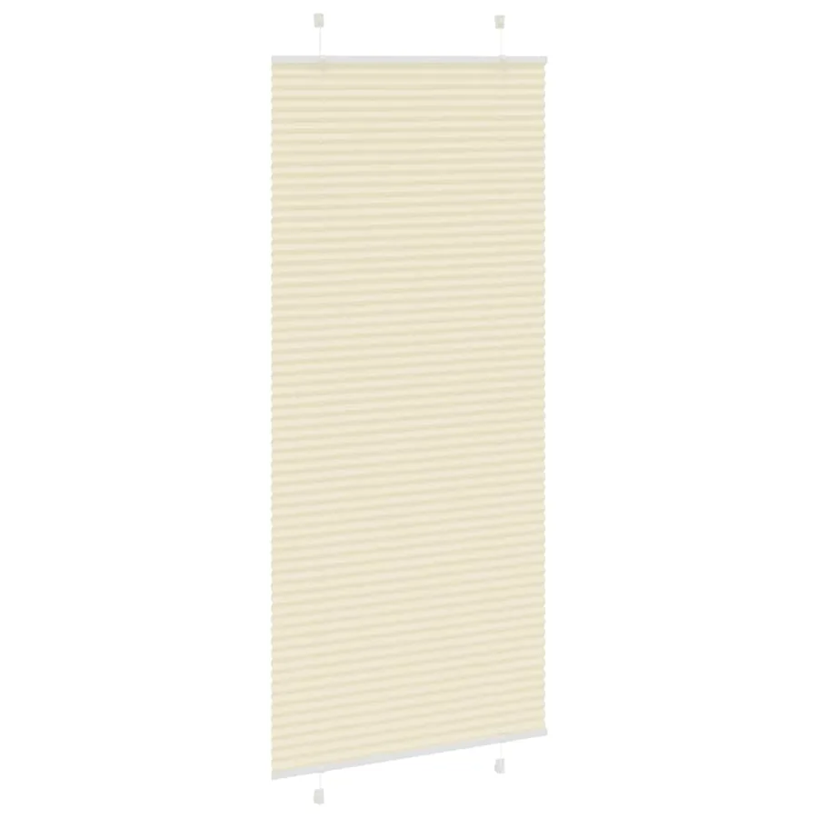 Store plissé crème 90x200 cm largeur du tissu 89,4 cm polyester - 4