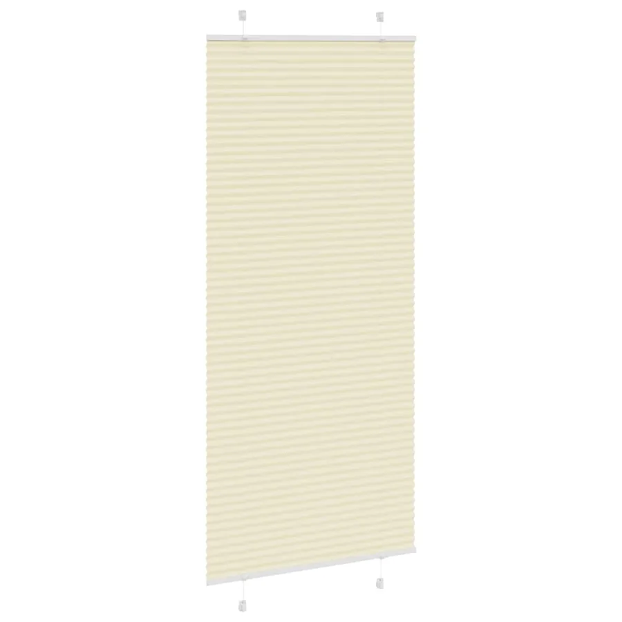 Store plissé crème 100x200cm largeur du tissu 99,4 cm polyester - 3