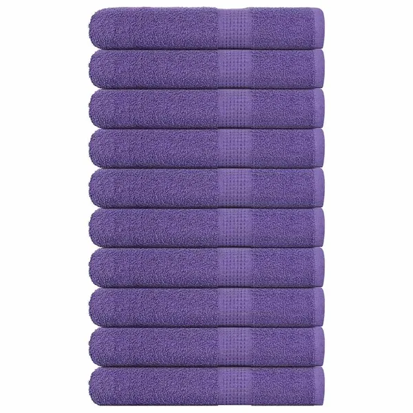 Serviettes FROGN 10 pcs violet 100x200 cm 360 g/m²