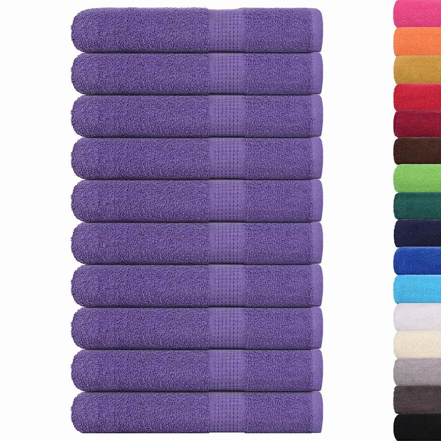 Serviettes FROGN 10 pcs violet 100x200 cm 360 g/m² - 2