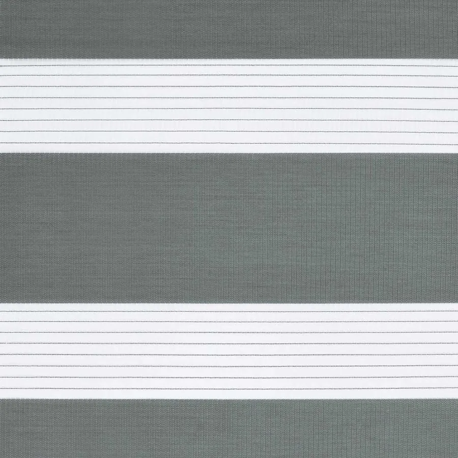 Store zèbre gris foncé largeur du tissu 45,9 cm polyester - 15