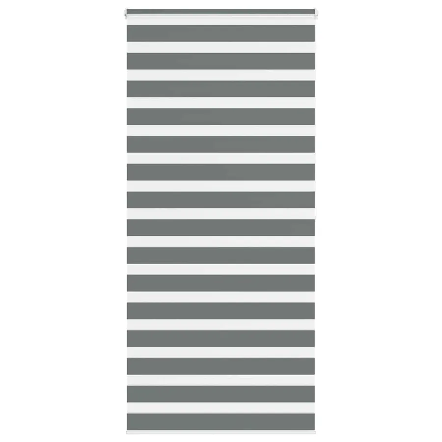 Store zèbre gris foncé largeur du tissu 90,9 cm polyester