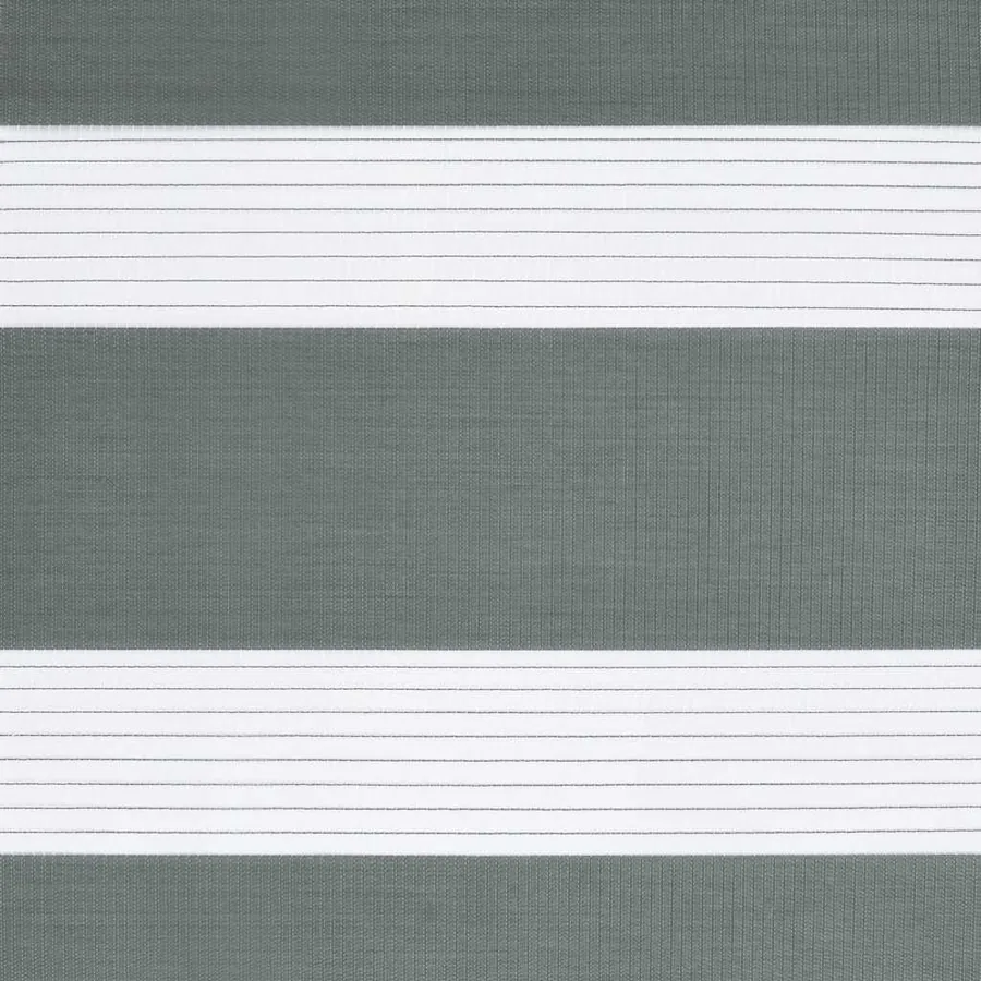 Store zèbre gris foncé largeur du tissu 80,9 cm polyester - 15