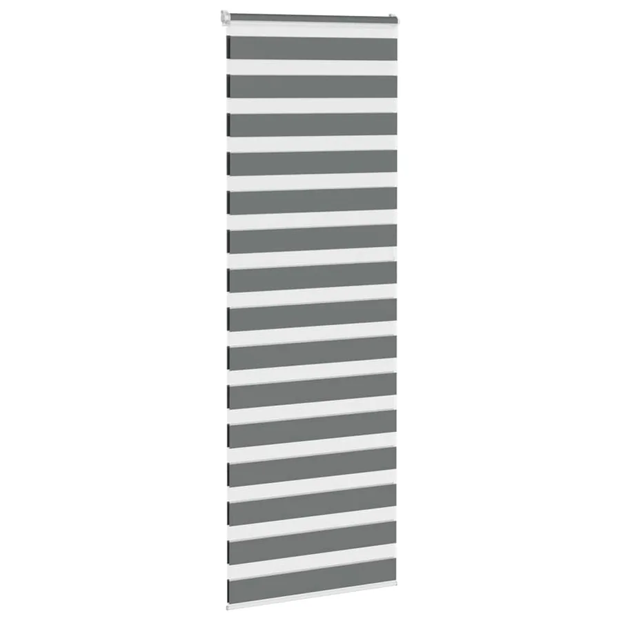 Store zèbre gris foncé largeur du tissu 80,9 cm polyester - 3