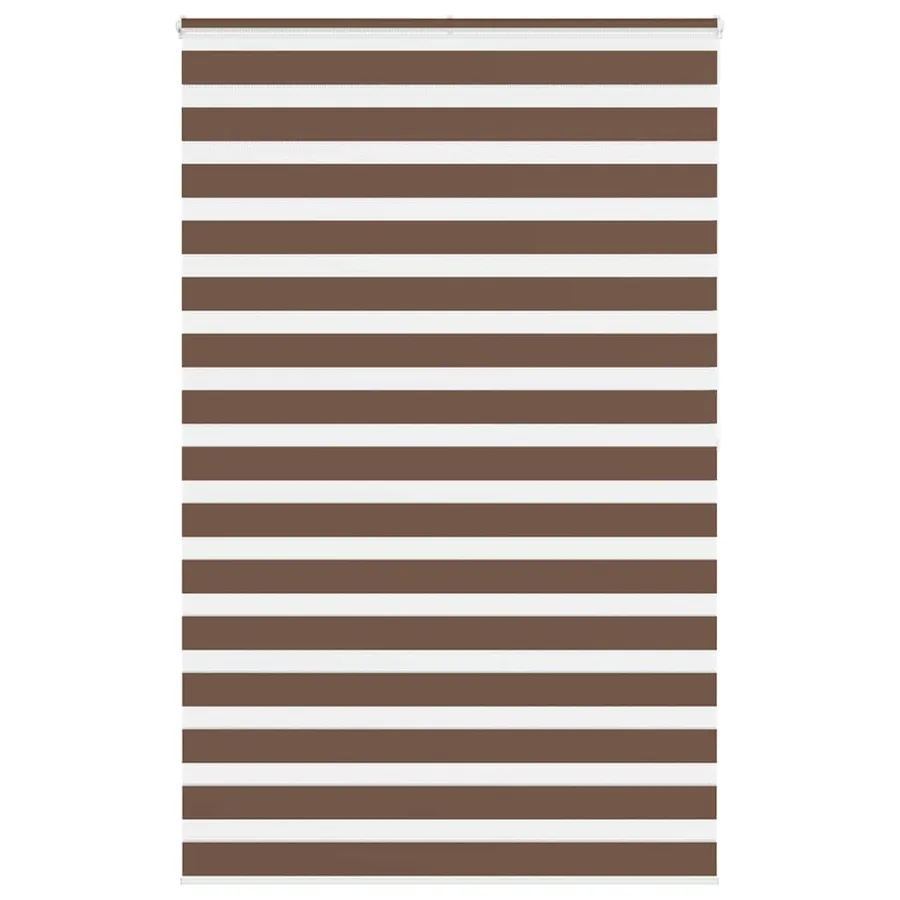 Store zèbre marron 145x200cm largeur du tissu 140,9cm polyester