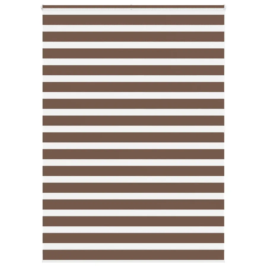 Store zèbre marron 155x200cm largeur du tissu 150,9cm polyester