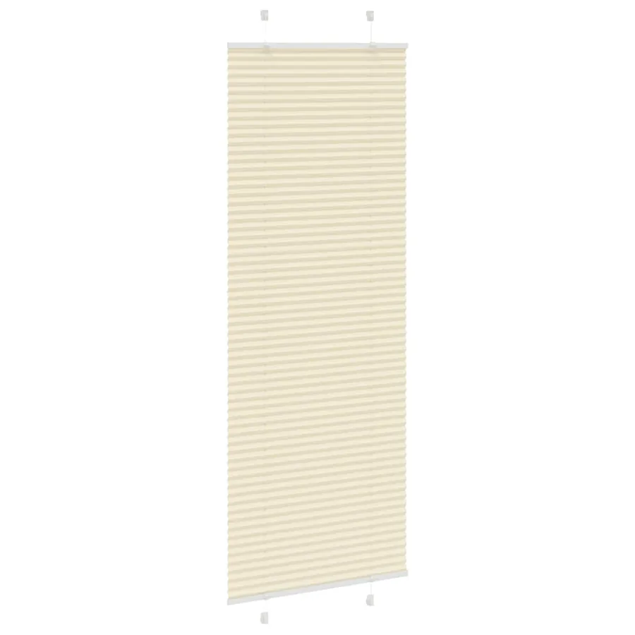 Store plissé crème 70x200 cm largeur du tissu 69,4 cm polyester - 3