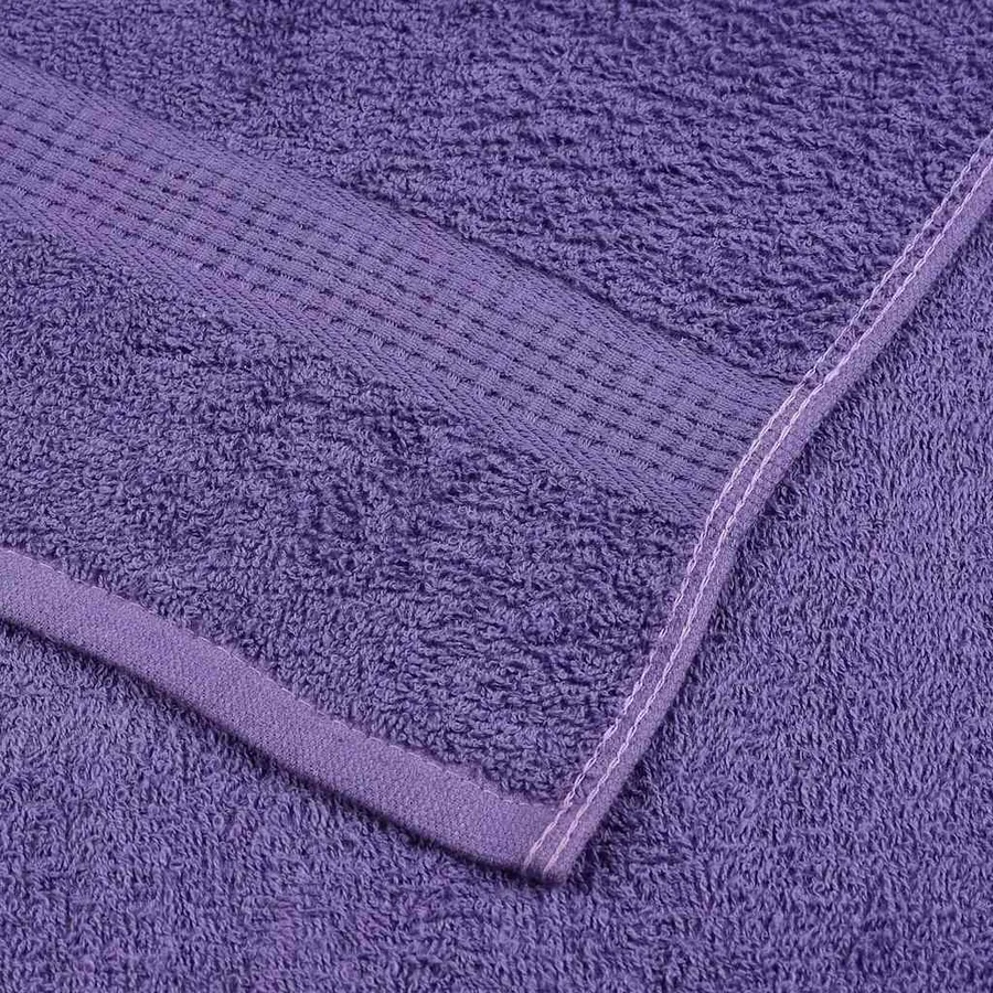 Serviettes de bain FROGN 10 pcs violet 100x150 cm 360 g/m² - 6