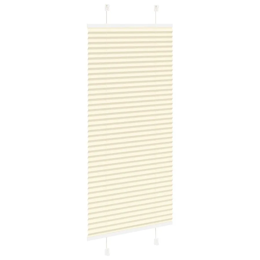 Store plissé crème 65x150 cm largeur du tissu 64,4 cm polyester - 4