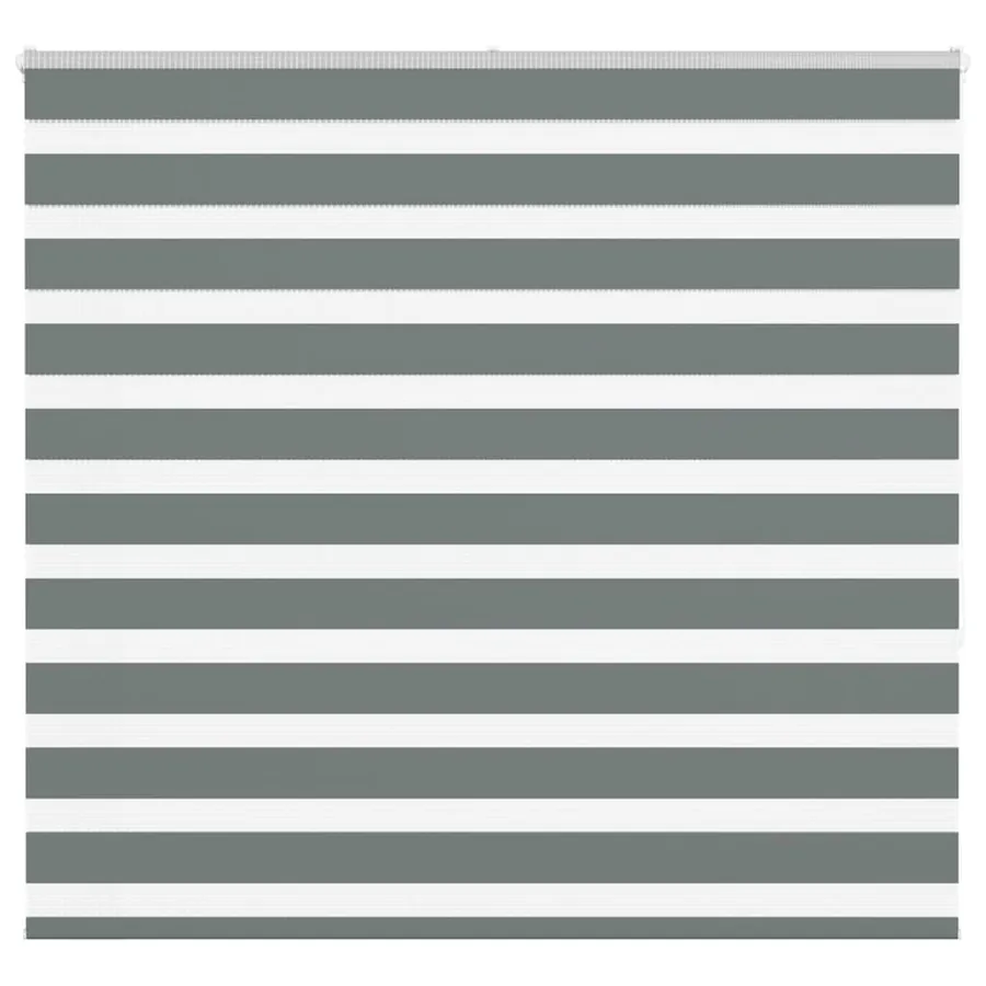 Store zèbre gris foncé largeur du tissu 150,9 cm polyester