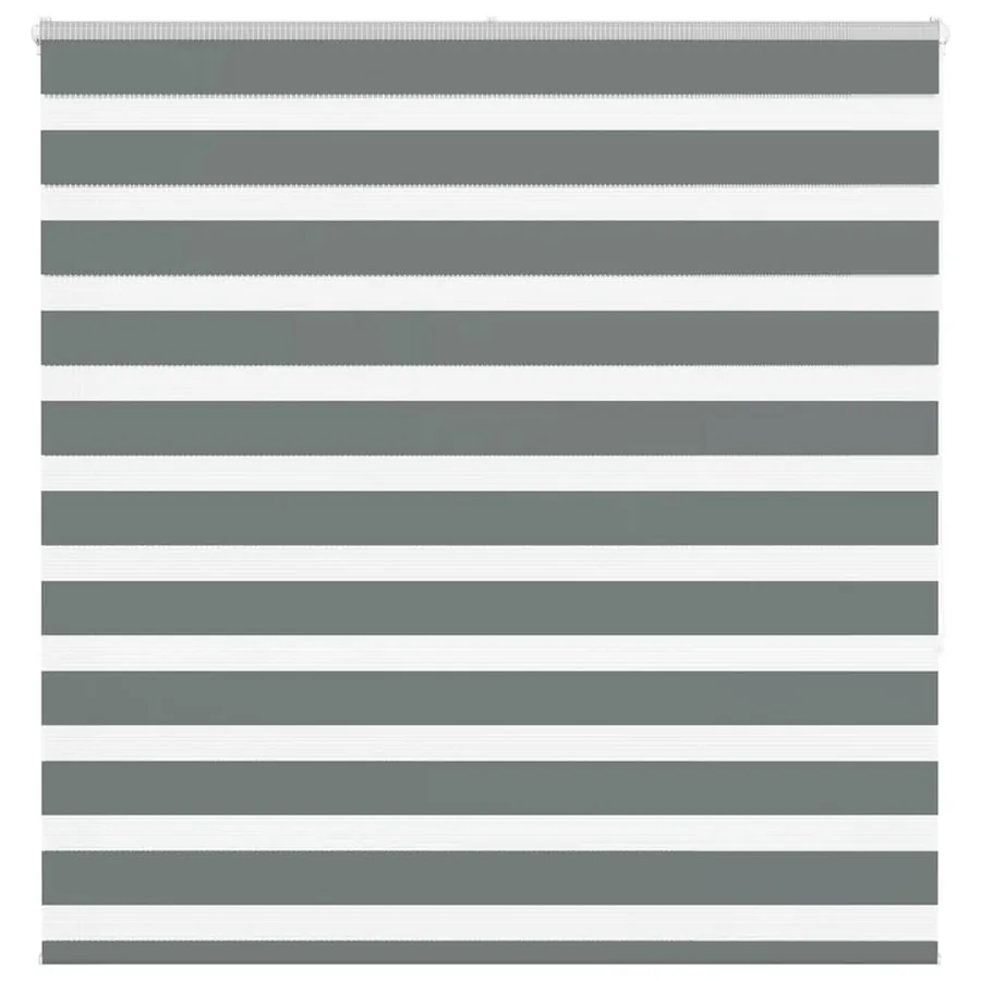 Store zèbre gris foncé largeur du tissu 140,9 cm polyester