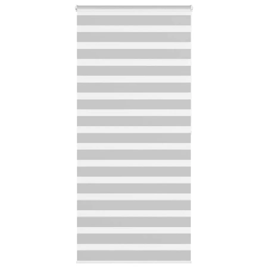 Store zèbre gris clair largeur du tissu 100,9 cm polyester