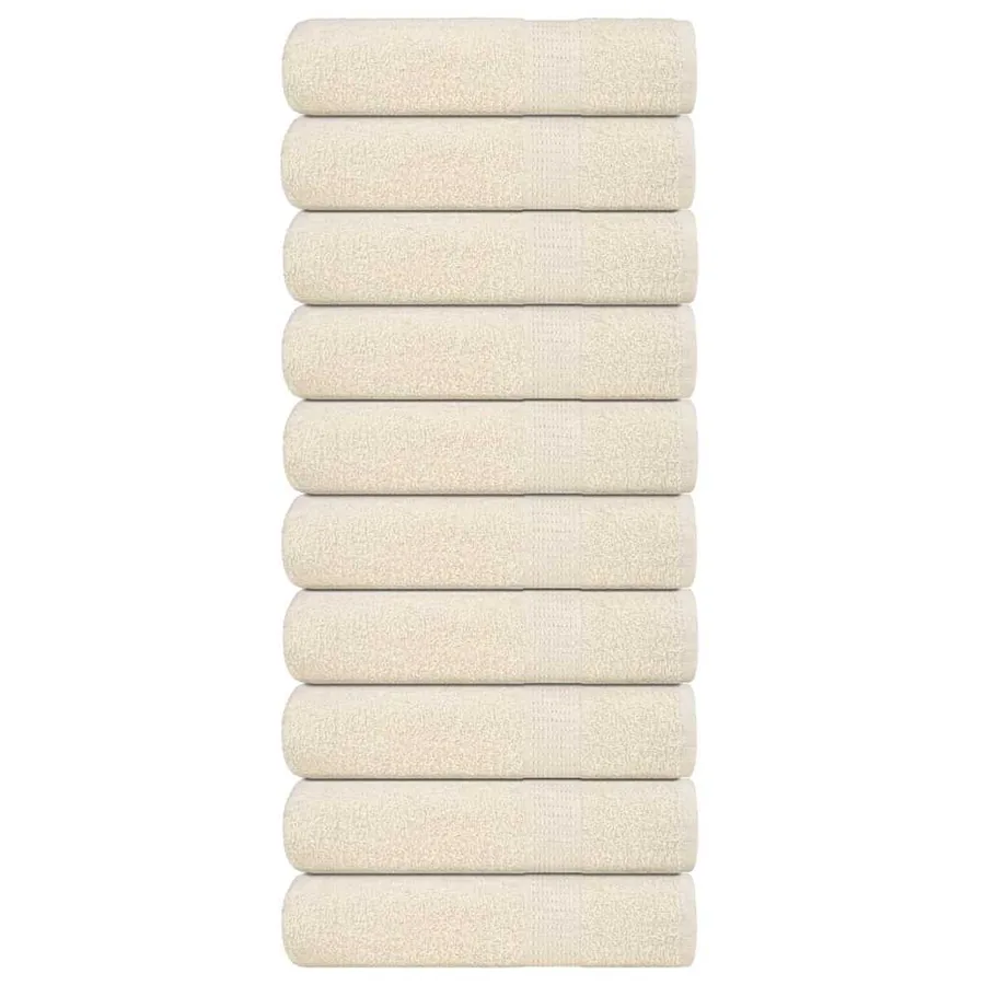Essuie-mains FROGN 10 pcs crème 50x100 cm 360 g/m²