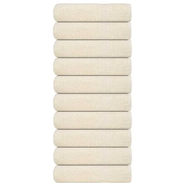 Essuie-mains FROGN 10 pcs crème 50x100 cm 360 g/m²