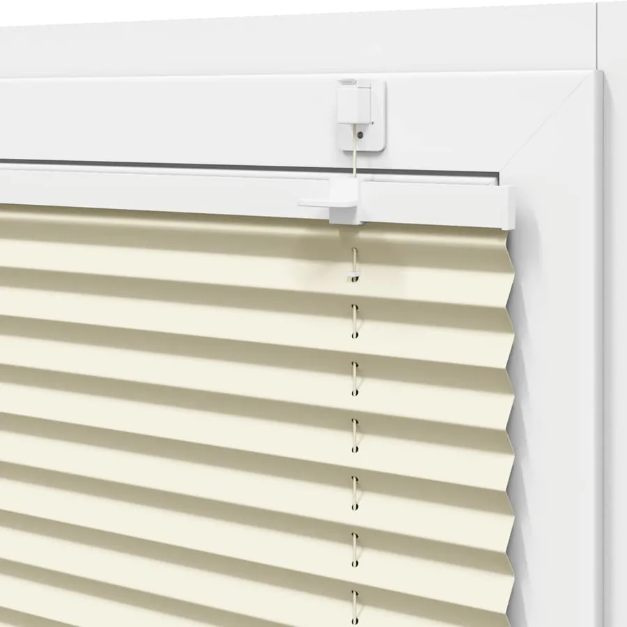 Store plissé crème 90x100 cm largeur du tissu 89,4 cm polyester - 10