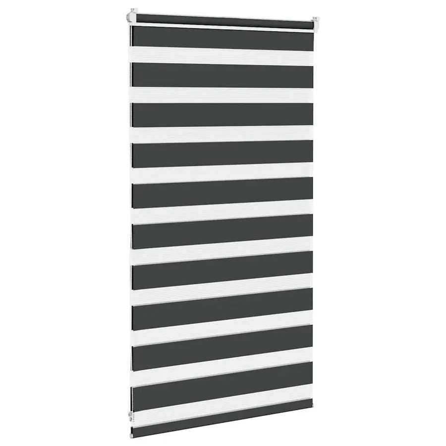 Store zèbre noir 85x100 cm largeur du tissu 80,9 cm polyester - 4