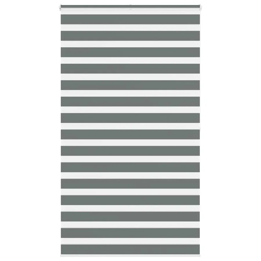 Store zèbre gris foncé largeur du tissu 115,9 cm polyester