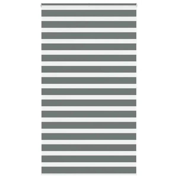 Store zèbre gris foncé largeur du tissu 115,9 cm polyester