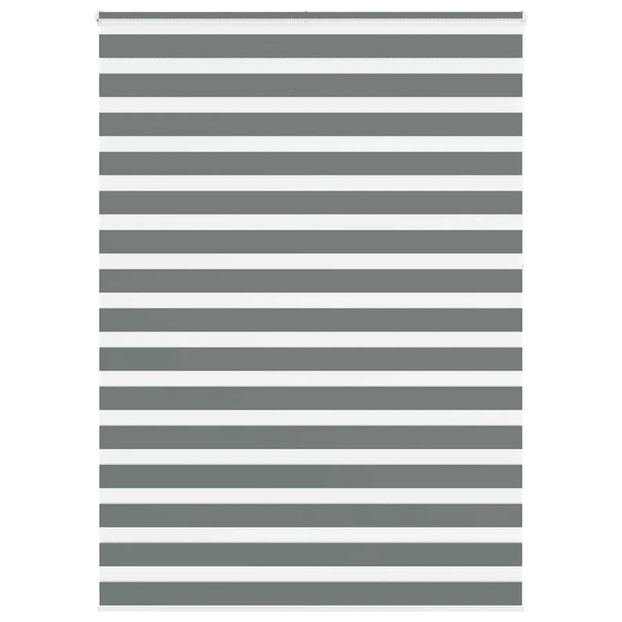 Store zèbre gris foncé largeur du tissu 160,9 cm polyester