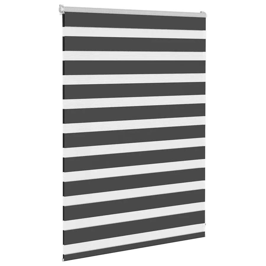 Store zèbre noir 115x100 cm largeur du tissu 110,9 cm polyester - 3