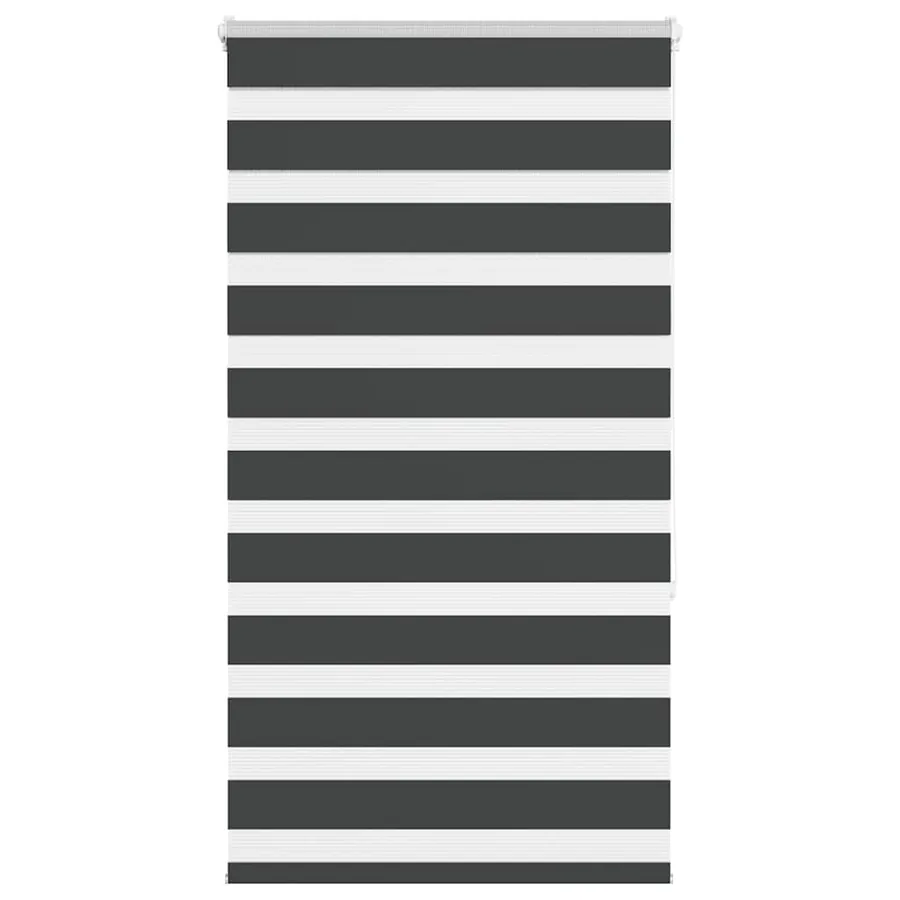 Store zèbre noir 80x150 cm largeur du tissu 75,9 cm polyester