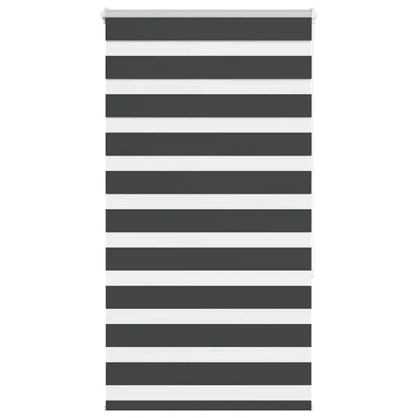 Store zèbre noir 80x150 cm largeur du tissu 75,9 cm polyester