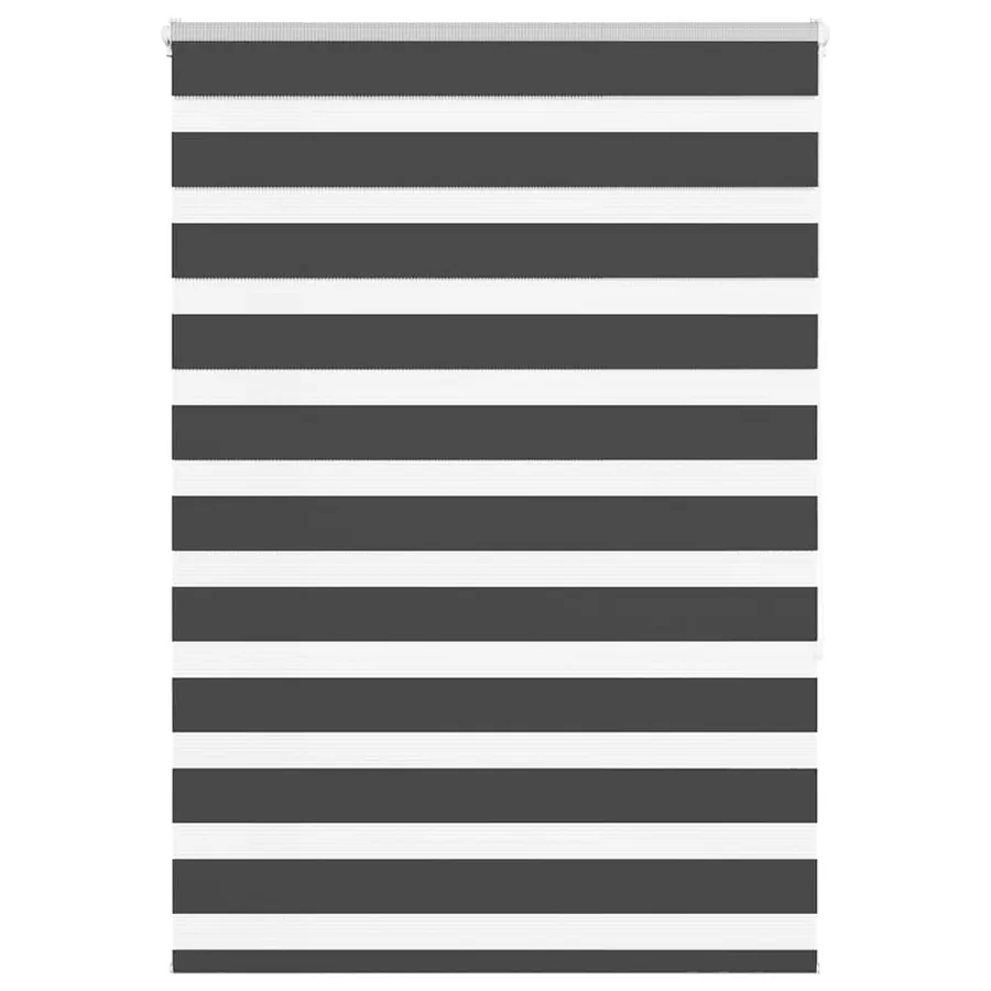 Store zèbre noir 115x150 cm largeur du tissu 110,9 cm polyester