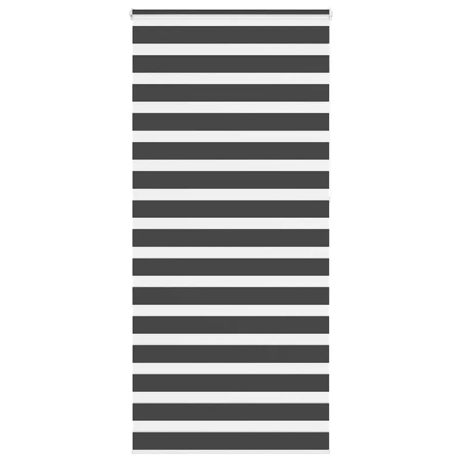 Store zèbre noir 115x230 cm largeur du tissu 110,9 cm polyester