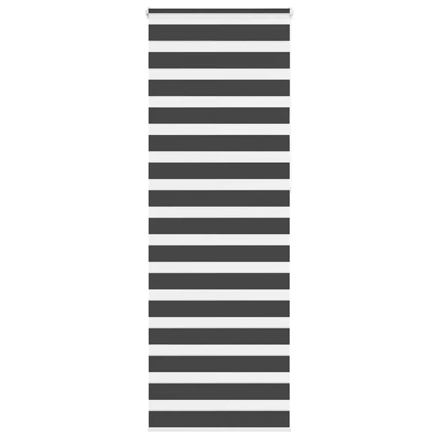 Store zèbre noir 85x230 cm largeur du tissu 80,9 cm polyester